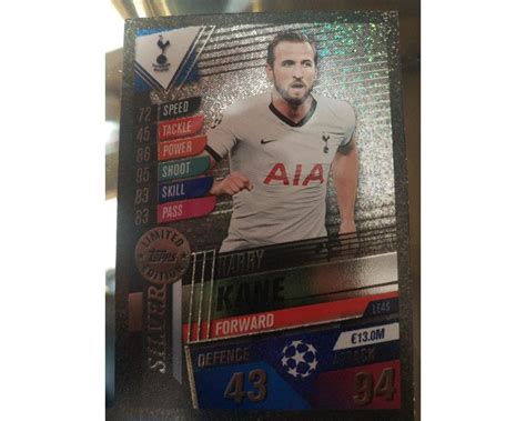 Match Attax 101 20192020 Kane Silver Limited Edition