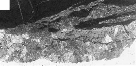 Photomicrograph Of Vein From The Nw Striking Set Taken With Download Scientific Diagram