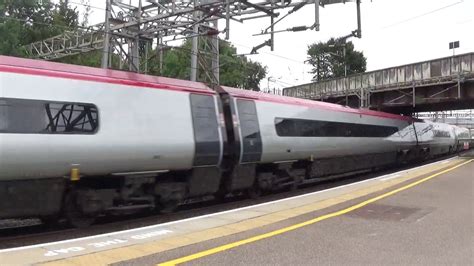 Lichfield Trent Valley 390 VT Pendolino Passes The DFL On The 26th