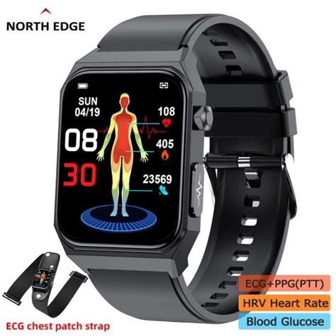 Promo North Edge E530 Health Smartwatch 1 9 Inch Blood Glucose Ecg Ppg