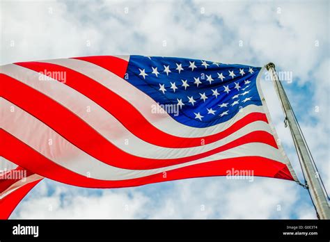 Red White And Blue American Flag Stock Photo Alamy