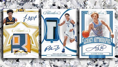 Panini Flawless Basketball Checklist Team Sets Box Info