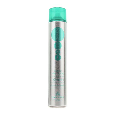 Kallos Extra Strong Hold Keratin Silk Protein Hair Spray Ml