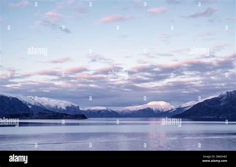 Hardangerfjord winter hi-res stock photography and images - Alamy