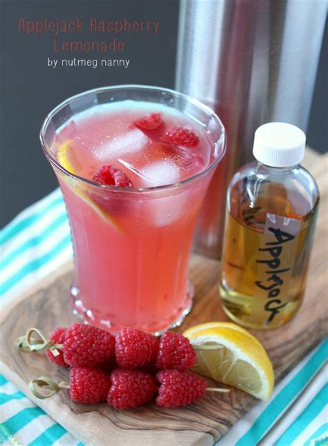 Applejack Raspberry Lemonade Recipe Raspberry Lemonade Refreshing