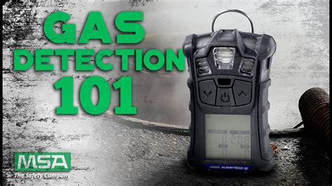 Gas Detection 101 With Msa Safety Youtube