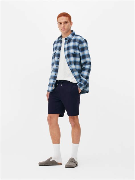 Men S Navy Classic Drawstring Shorts Primark