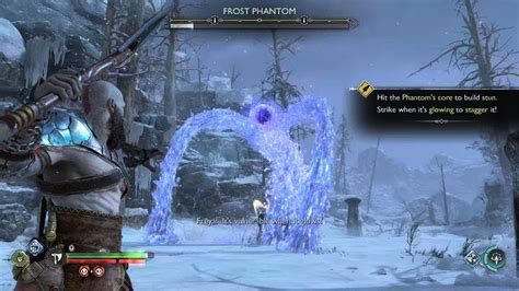 God of War Ragnarök Frost Phantom Boss Fight YouTube