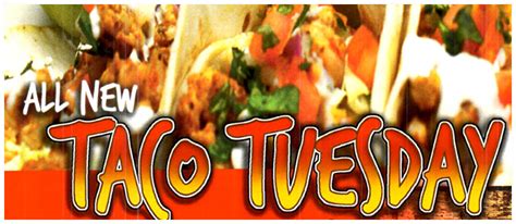 Daily Specials: Taco Tuesday