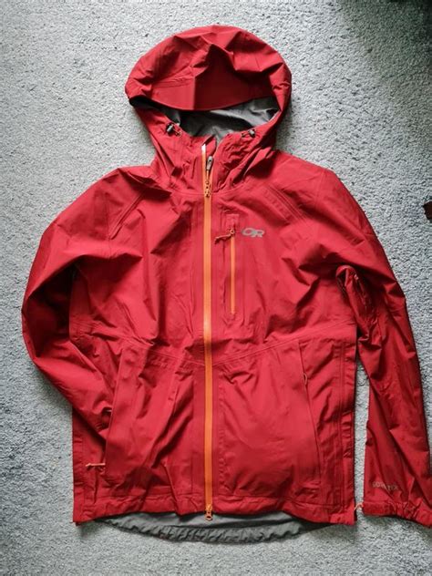 Треккинговая мужская ветровка outdoor research foray jacket — цена 2030 ...