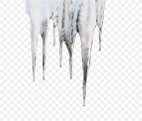 Icicle Stalactite Ice Freezing Formation Png 525x700px Watercolor