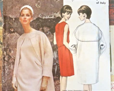 Vogue Vintage S Federico Forquet Dress And Coat Pattern Etsy