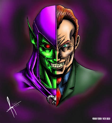 Norman Osborn / Green Goblin By Yami H. by YamiHernandez on DeviantArt