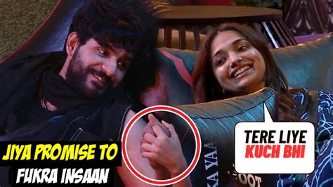 Fukra Insaan And Jiya Shankar Confesses Their Love Bigg Boss Live Youtube