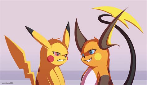 Raichu Vs Pikachu By Warden006 On Deviantart