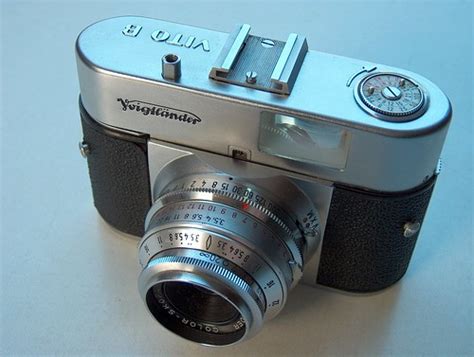 Voigtl Nder Vito B Mm Film Camera With Voigtl Nd Flickr