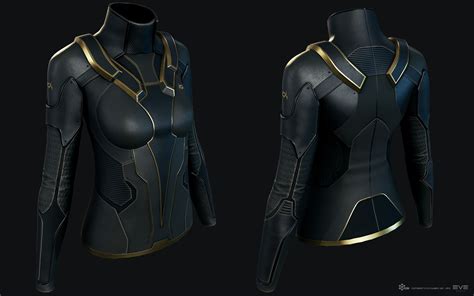 Artstation Amarr Female Jacket Eve Online Resource Wars Jakob