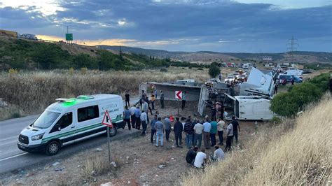 Gaziantep Te Zincirleme Kaza L Yaral Son Dakika Haberleri