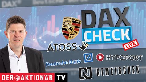 Dax Check Live Atoss Deutsche Bank Dws Group Hugo Boss Hypoport