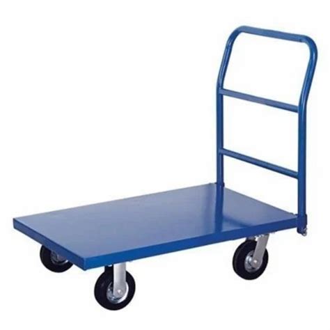 FI Mild Steel L Type Platform Trolley Load Capacity 200 250 Kg Model