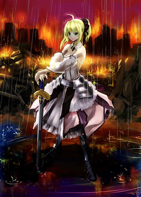 Saber Lily Saber Fate Stay Night Image 143617 Zerochan Anime