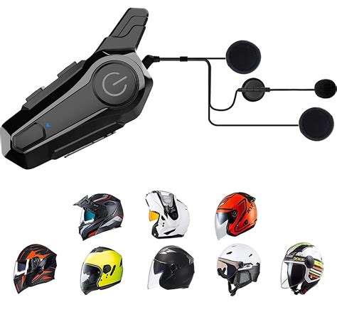 Motorcycle Bluetooth Headset Ipx Waterproof With Cvc Noise