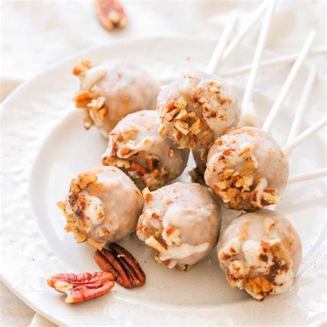 Paleo Vegan Carrot Cake Pops No Bake What Great Grandma Ate