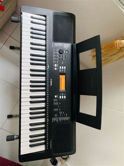 Yamaha Keyboard PSR E363 Hobbies Toys Music Media Musical