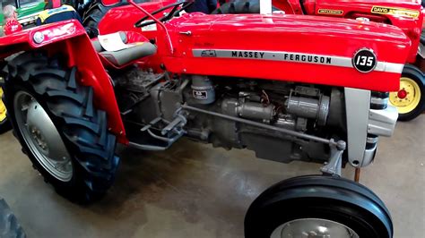 1970 Massey Ferguson 135 25 Litre 3 Cyl Diesel Tractor Youtube