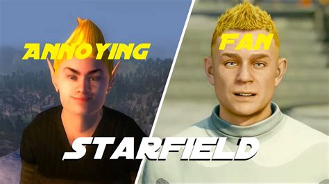 Adoring Fan Oblivion Npc Is Back In Starfield Youtube