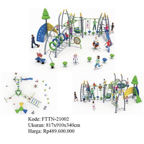 Jual Playground Outdoor Taman Bermain Anak Taman Latihan Fisik Anak