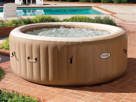 Spa Gonflable PureSpa Sahara Rond Bulles 4 Places Couverture