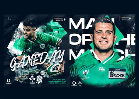 Irish Rugby Rebrand on Behance