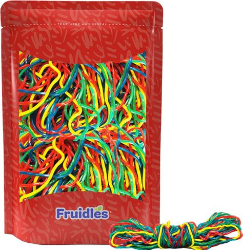 Fruidles Rainbow Licorice Laces Rope String Licorice