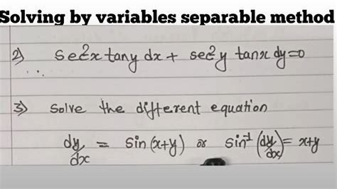 Solving Of First Order And First Degree Differential Equation By