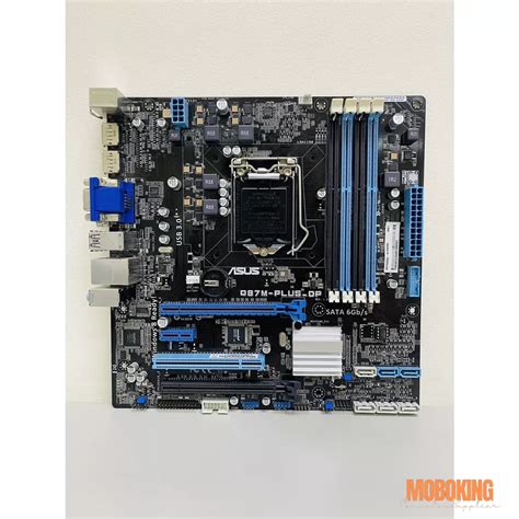 Asus Q87m Plus Dp 4th Gen Motherboard Q87 Socket Lga 1150 I3 I5 I7 Ddr3 16gb Used Moboking