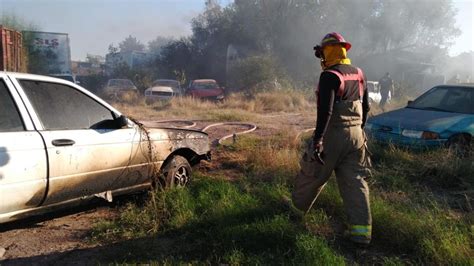 Se incendia pensión federal vehicular en Los Mochis Sinaloa