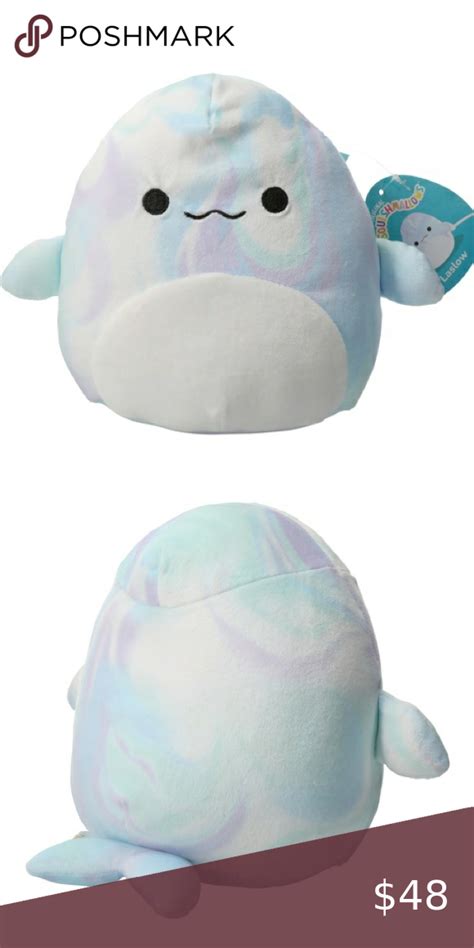 Kellytoy Sea Creatures Squishmallows Laslow The Beluga Whale Beluga