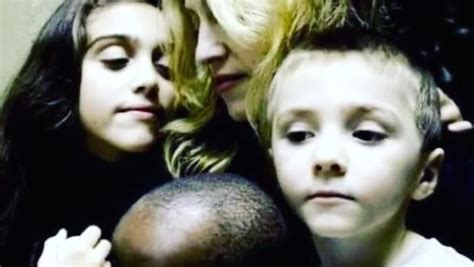 Madonna Shares Rare Photo With All Six Of Her Kids To Celebrate A