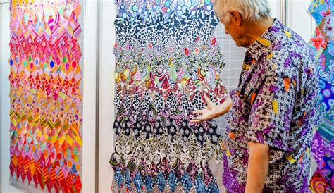 Making A Kaffe Fassett Quilt Taking A Class With The Master Of Glorious Color Quiltripping