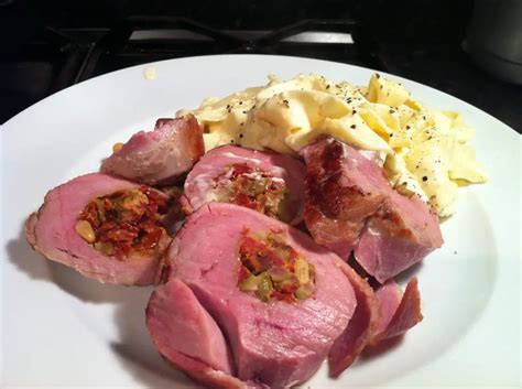 Pork Fillet Stuffed With Olives And Sun Dried Tomatoes 2021