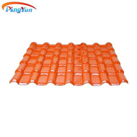 China Economic Roofing Sheets Synthetic Resin Roof Tile Low Price PVC