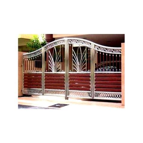 Hinged Modern Stainless Steel Laser Cutting Gate For Home At Rs 1650