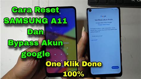 Cara Reset Hp Samsung A Yang Lupa Sandi Dan Bypass Frp Akun Google