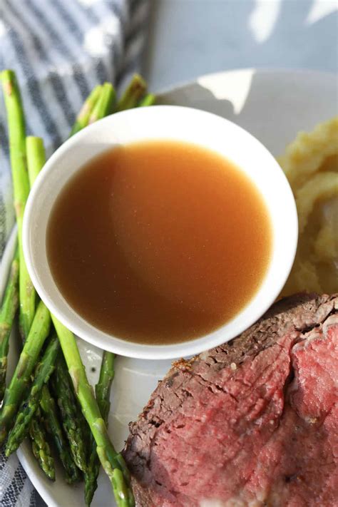 Au Jus Sauce Recipe With Beef Drippings Ortiz Oulds