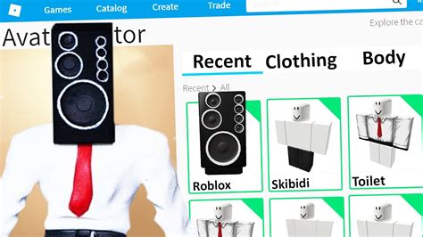 Making Skibidi Toilet Speaker Man A Roblox Account Youtube