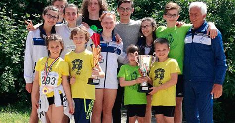 Atletica Estrada Titolo Regionale Di Marcia Per Le Ragazze E Cadette