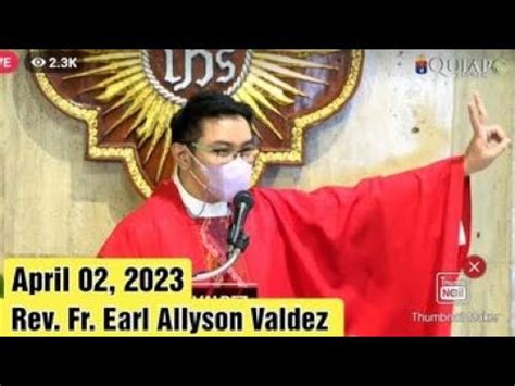 Quiapo Church Live Tv Mass Today Pm April Sunday Youtube