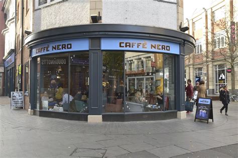 Inside Caffe Nero At The Old Irish Menswear Building Leicestershire Live