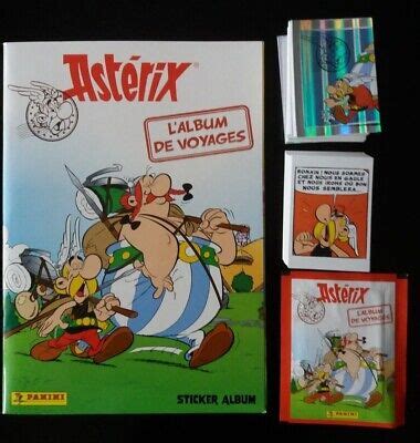 Panini Asterix Carnet De Voyages Stickers Ou Cartes Au Choix Ebay